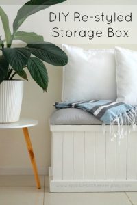 DIY Restyled Storage Box!