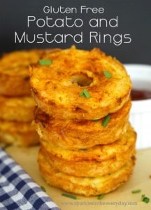 Gluten Free Potato and Mustard Rings!