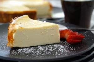 The Best Apricot Ricotta Baked Cheesecake - Gluten Free!!