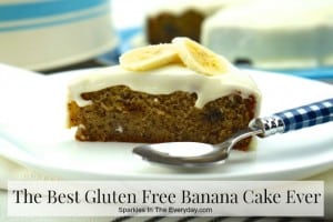 The Best Gluten Free Banana Cake Ever