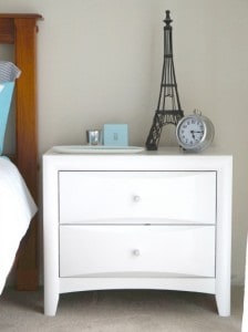 Thrifted bedside Tables...just pretty!