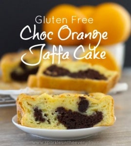 Gluten Free Choc Orange Jaffa Cake recipe!