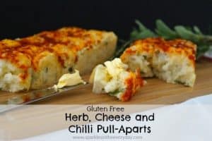 Gluten Free Herb, Cheese and Chilli Pull-Aparts!!