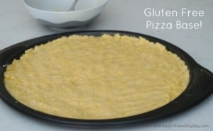 How to make Homemade Gluten Free Pizza Base!