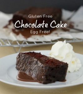 Easy Gluten Free, Egg Free Chocolate Cake