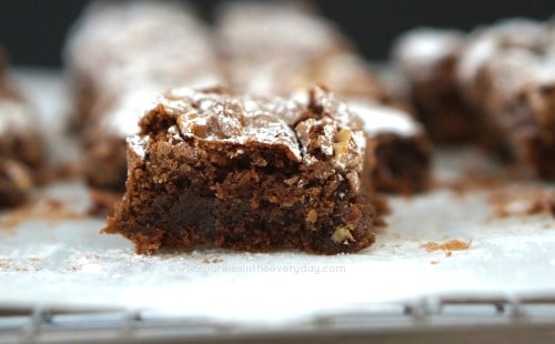 A delicious gluten free chocolate brownie recipe!