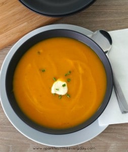 Pumpkin, Carrot and Potato Soup! (GF)