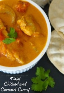 Gluten Free Easy Chicken and Coconut Curry!!
