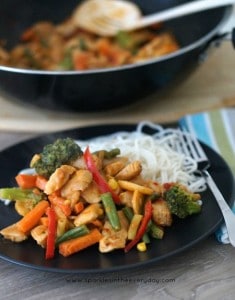 Everyday Meal - Stir-fry with Easy Peanut Sauce Recipe!