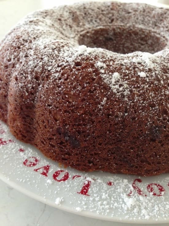 Gluten-Free Banana and Chocolate Bundt Cake ...moist, delicious and easy to make!