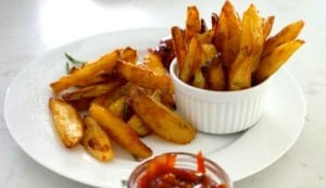 Crispy Wedges gluten free and easy to make at home!