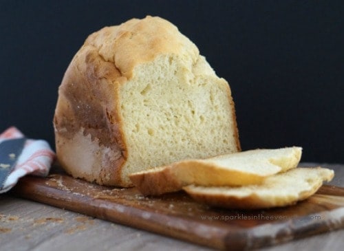 Gluten Free Bread made in a Bread Machine...perfect for sandwiches!