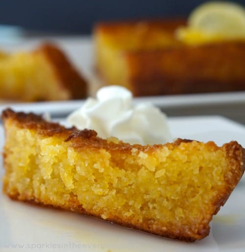 Gluten Free Easy Lemon Cake recipe!