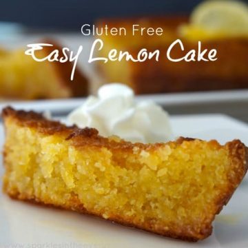 Easy Gluten Free Lemon Cake!!