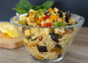 Moroccan Quinoa and Vegetables - Healthy and Gluten Free!