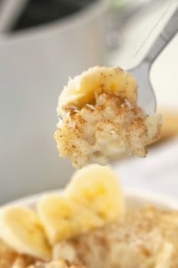 A spoonful of Almond and Coconut Gluten Free Rice Pudding!