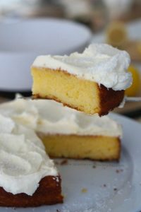The recipe for The Best Gluten Free Coconut and Lemon Cake!!