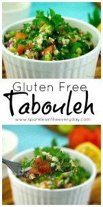 Delicious Gluten Free Tabouleh recipe