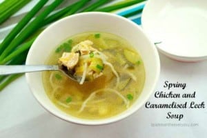 Chicken and Caramelised Leek Soup