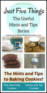 Hints and tips to baking cookies