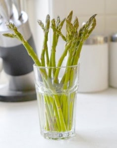 a jar of Asparagus for Asparagus, Mushroom and Bacon Slice