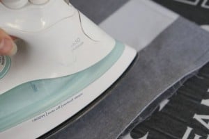 ironing placemat for DIY cushion