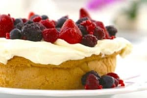 Gluten Free White Cake..easy and delicious!