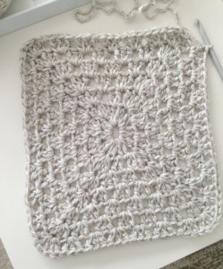 and it grows bigger....Easy DIY Crochet Blanket