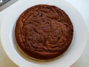 A delicious Gluten Free Chocolate and Banana Cake
