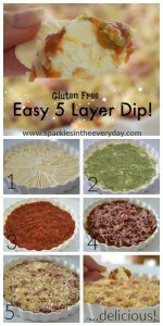 Easy Gluten Free 5 Layer Dip ...easy entertaining and so delicious!!