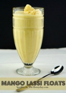 How to make delicious Mango Lassi Floats!
