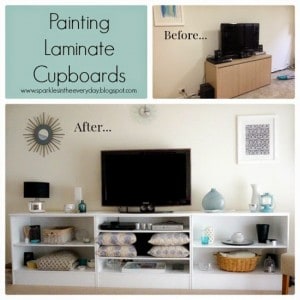 Painting-Laminate-cupboards