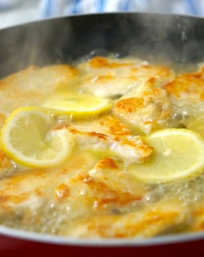 Cooking Gluten Free Lemon Chicken Piccata