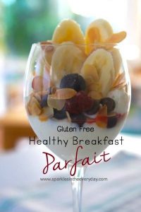 Healthy Breakfast Parfait - Gluten Free and delicious
