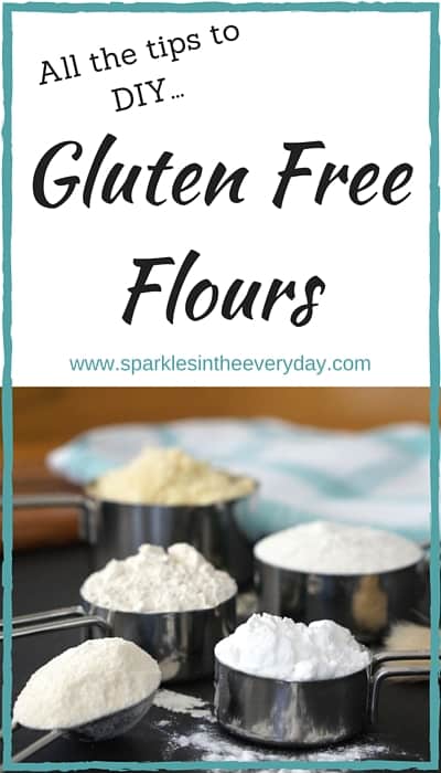All the tips to DIY Gluten Free Flours!!