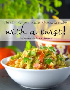 Best Homemade Guacamole with a twist