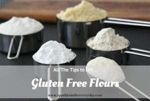 DIY Gluten Free Flours