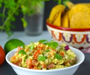 Delicious Gluten Free Homemade Guacamole with a twist!
