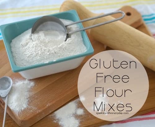 Gluten Free Flour Mixes including Gluten Free Starches and Gums