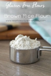 Gluten Free Flours - Brown Rice Flour