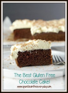 The Best Gluten Free Chocolate Cake!