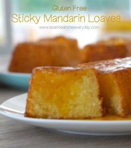 Sticky Mandarin Loaves Gluten Free