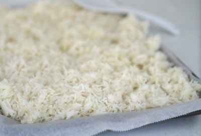 Cooked Rice for Easy Gluten Free Fried Rice 