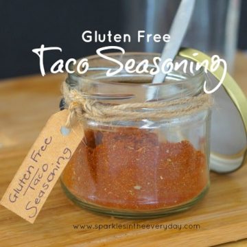 Easy Gluten Free Taco Seasoning!