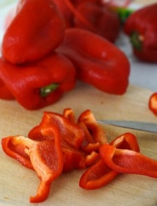 Capsicum - Ways to eat healthier on a small budget