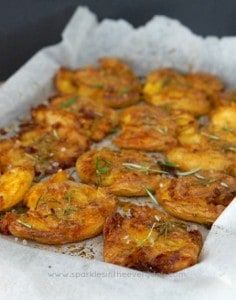 Easy and Delicious Crispy Smashed Potatoes