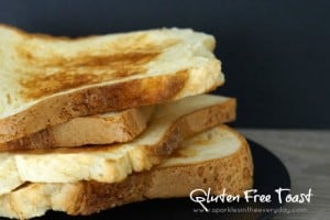 Gluten Free Bread made in the bread machine for delicious toast