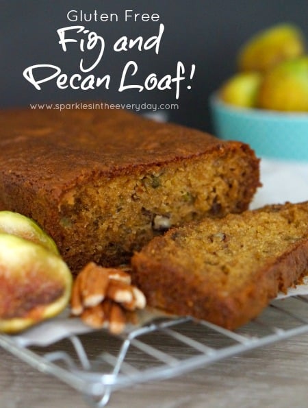 Gluten Free Fresh Fig and Pecan Loaf recipe!