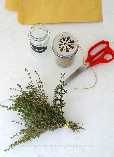 How to dry your own herbs easily!
