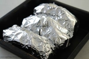 foil parcels to make The Best Oven-Baked Corn on the Cob!